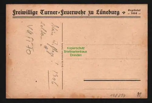 148394 AK Freiwillige Turner Feuerwehr zu Lüneburg 1906