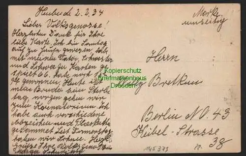 145379 AK Danzig Heubude Fotokarte Langgasse mit Rathaus 1935