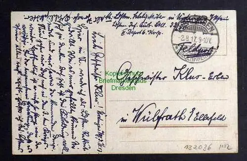 132036 AK Uerdingen bei Krefeld Am Steintor 1917 Feldpost