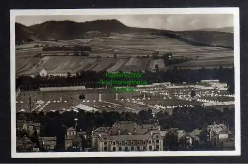 126343 AK Rudolstadt 1939 Lager Kundgebung Fotokarte