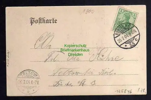 125846 AK Berlin 1904  Kistenmachers Steh Bier Halle Wagnerstraße 10 Hinter den