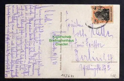 123671 AK Schönlanke Kgl. Oberförsterei 1920