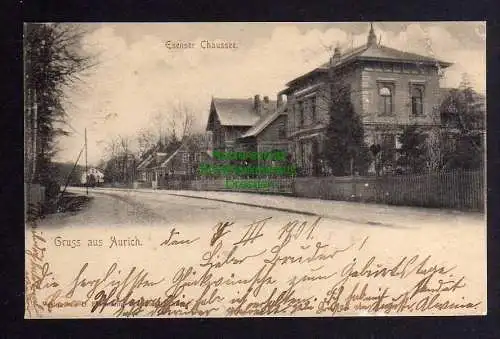 122052 AK Aurich Esenser Chaussee 1901