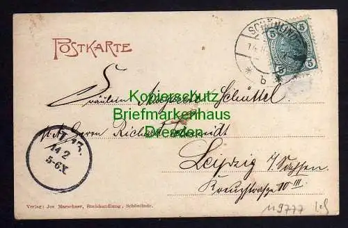 119777 AK Schönlinde Krasna Lipa  um 1905