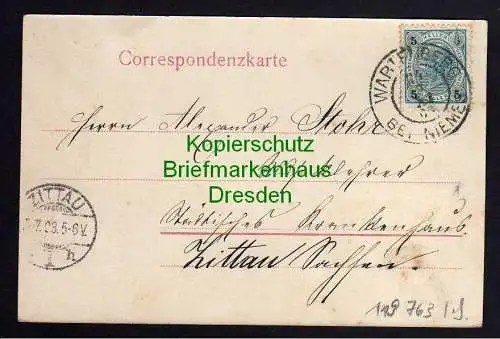 119763 AK Wartenberg am Rollberg Straz pod Ralskem 1903 mit Roll