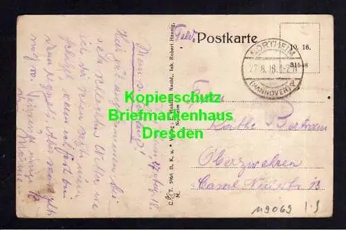 119069 AK Northeim i. Hannover Totalansicht und neue Kaserne 1918