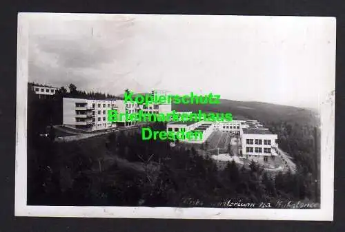 119312 AK Kubalonce Kubalonka Sanatorium Fotokarte um 1930