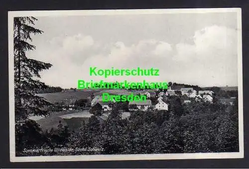  AK Uttewalde Sächs. Schweiz um 1930 Uttewalder Grund oberhalb des Felsen