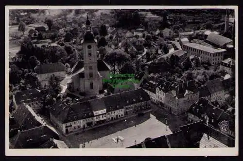 165849 AK Bernstadt Sachsen Fliegeraufnahme  um 1935 Junkers Luftbild Zentrale