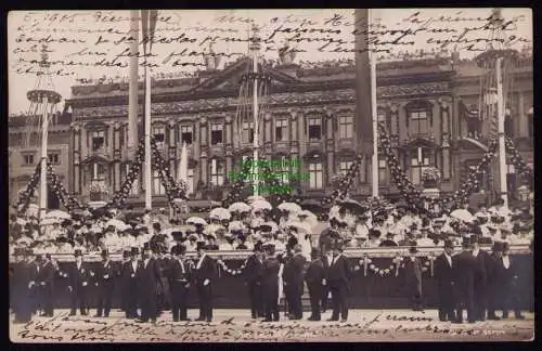 162025 AK Leipzig 1905 Fotokarte am Kaiser Platz Tribüne der Ehrengäste