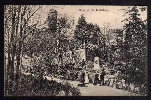 92890 AK Biesnitz Görlitz 1907 Kleinbiesnitz Landeskrone