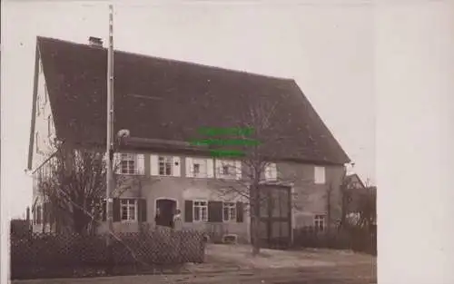 155662 Ansichtskarte Trossingen 1912 Fotokarte markanntes Wohnhaus