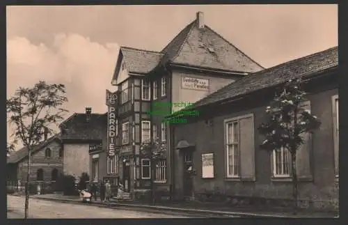 154447 Ansichtskarte Wasungen 1964 HO Gaststätte Paradies Vertragshaus des FDGB