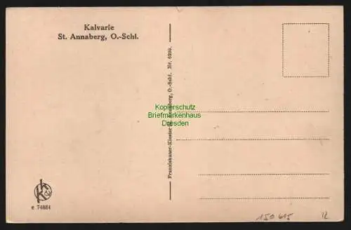 150615 AK St. Annaburg Kalvarie um 1925