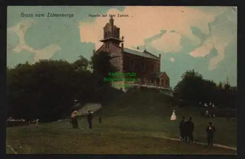 150679 Ansichtskarte Zobtenberg Kapelle Schweidnitz 1908