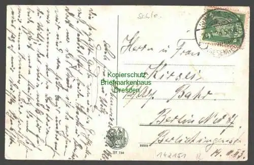 142151 AK Hohenwiese 1925 im Riesengebirge Panorama mit beiden Genesungsheimen