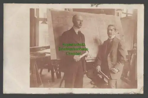 142096 AK Kattowitz Oberschlesien Feldpost 1917 Fotokarte hungernde Arbeiter