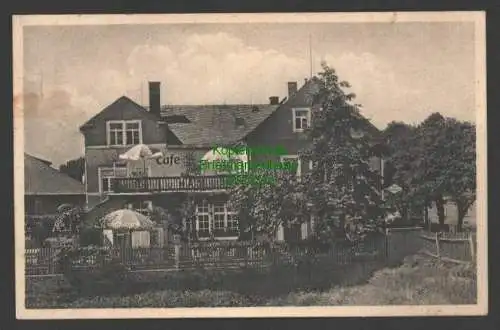 140969 Ansichtskarte Ullerdsorf bei Radeberg Konditorei Kaffee Großmann 1934