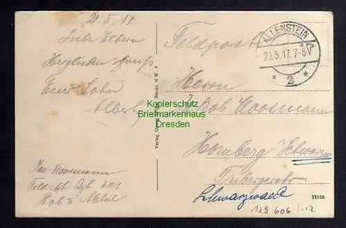 129606 AK Allenstein Olsztyn Ostpreußen 1917 Parkanlage bei Jacobsberg