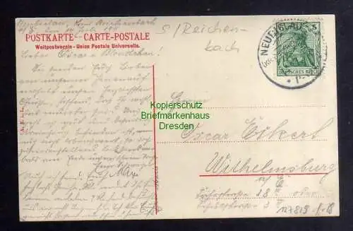 127819 AK Langenbielau i. Schlesien Bielawa Gasthaus Goldenes Sieb 1911