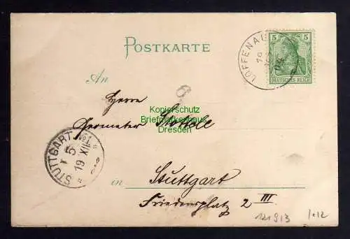 121913 AK Loffenau 1904 gasthaus zum Adler