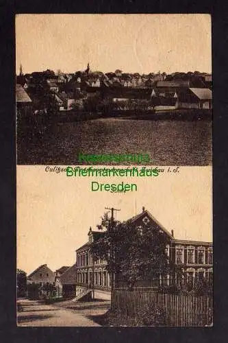 121460 Ansichtskarte Culitzsch Zwickau Schule 1936