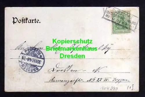 114940 AK Chemnitz 1904 Partie im Stadtpark gelaufen Russdorf Sachsen Altenburg