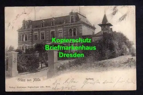 114571 Ansichtskarte Mölln Kurhaus 1903