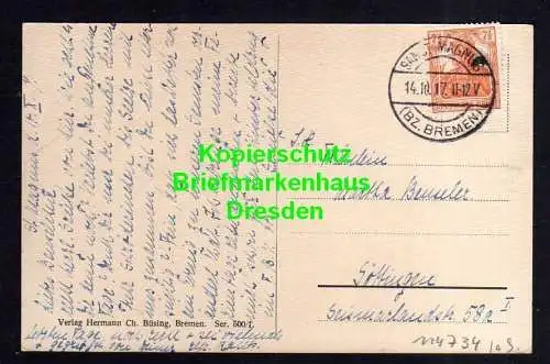 114734 AK Bremen Lesum Bremer Schweiz an der Kirche 1917