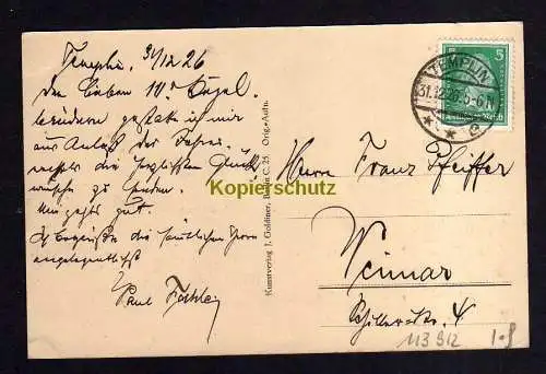 113912 AK Templin Posterholungs Heim 1926