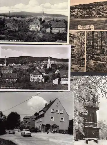 112518 13 Ansichtskarte Walddorf Kottmar Aussichtsturm Kottmarschänke Gasthaus Friedens Eic