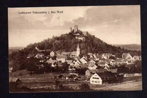 110546 Ansichtskarte Falkenstein Bayrischer Wald 1926