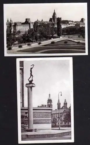 100953 2 AK Hradec Kralove Königgrätz 1943 Beim Museum Denkmal