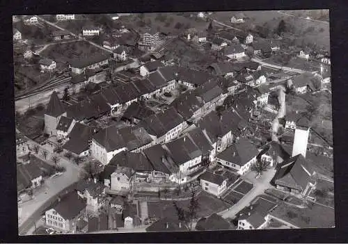 100922 Ansichtskarte Wiedlisbach Oberaargau Fotokarte Luftbild