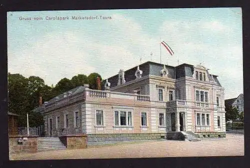 100528 Ansichtskarte Markersdorf - Taura Carolapark 1908