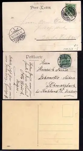 100370 3 Ansichtskarte Weimar National Versammlung 1919 SST Varl August Denkmal 1921