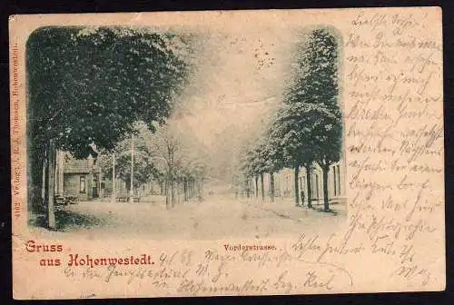 75406 AK Hohenwestedt 1899 Vorderstraße