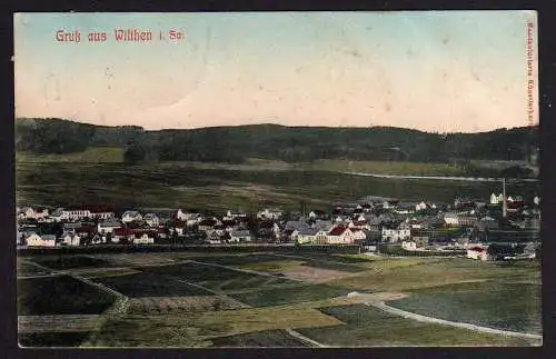 75248 Ansichtskarte Wilthen Ortsteil 1910 verlag H. Pietsch 10722