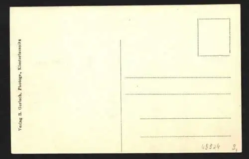 49924 AK Klosterlausnitz Thür. Villen a. d. Lust um 1910