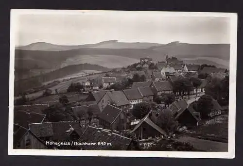 27549 AK Hohegeis Hochharz Braunlage 1930