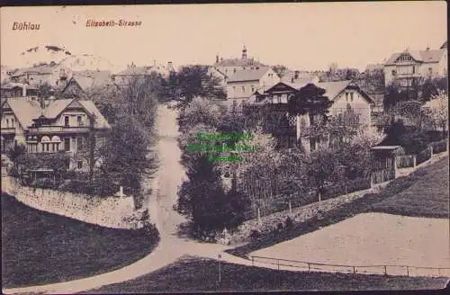 171129 AK Dresden Bühlau Elisabeth-Strasse  1916