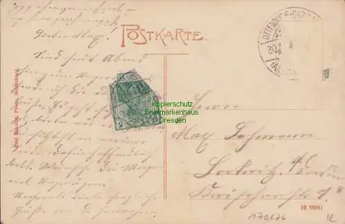 170276 AK Großokrilla Ottendorf-Okrilla 1910 Gasthof zum Hirsch