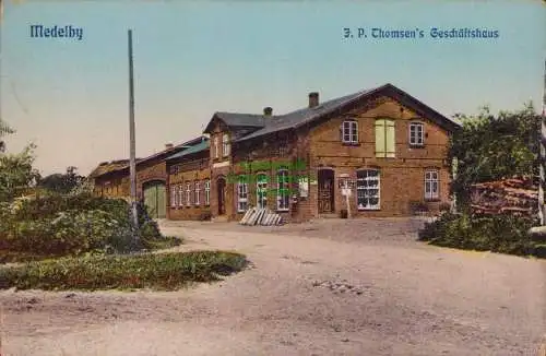 170221 AK Medelby J. P. Thomsen´s Geschäftshaus 1910