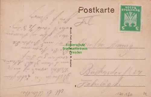 170190 AK Dobrilugk Doberlug-Kirchhain um 1925 Haupt Straße Hotel Rautenstock