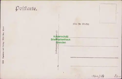 161374 AK Gruss aus Wesenberg Mecklenburg Marktplatz 9308 Verlag Willy Beu Mirow