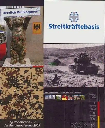 158537 13 AK Bundeswehr Werbekarten Feldpost 2008 2009 Tag der offenen Tür der