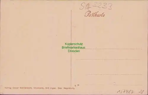 157487 AK Gröningen datiert Herbst 16 1916 Marktstrasse Geschäft