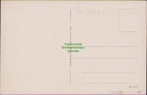 157550 AK Bad Pretzsch Elbe 1917 Stadtmühle Eduard Baumann Denkmal