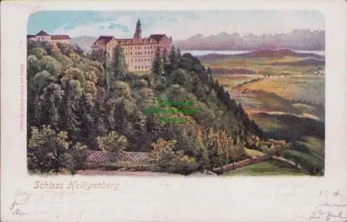 154914 AK Schloss Heiligenberg 1901 Konstanz