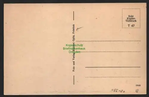 155180 AK Potsdam um 1925 Hotel und Restaurant Zum Obelisk M. Birkmeier